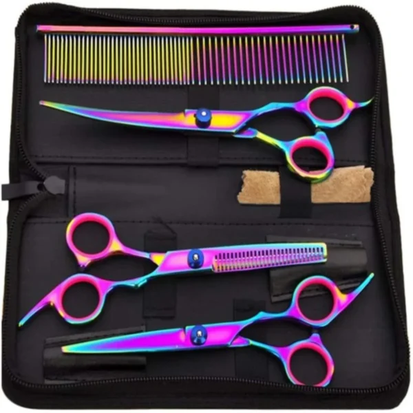 4pcs Pet Grooming Scissors Thinning