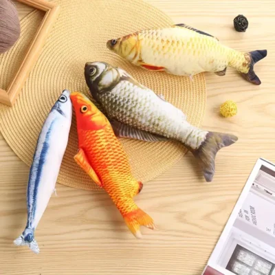 Interactive Fish Toy for Cats