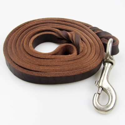 Square Leather Leash